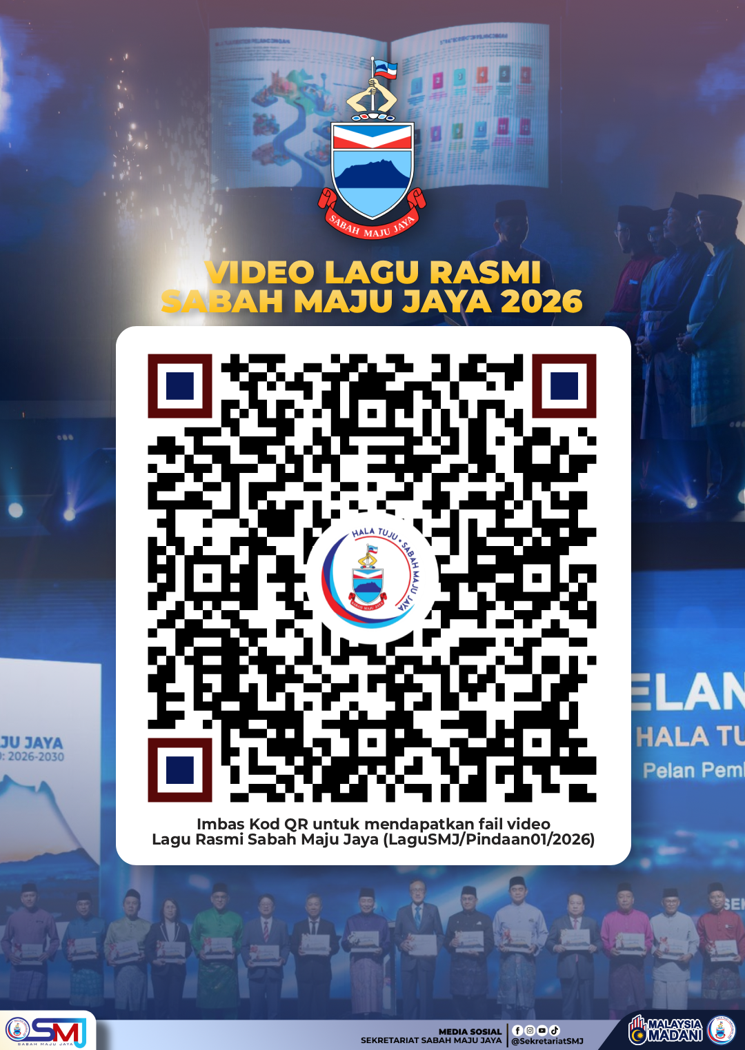 VIDEO LAGU RASMI SABAH MAJU JAYA 2026 